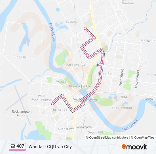 407  Line Map