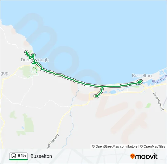815 Bus Line Map