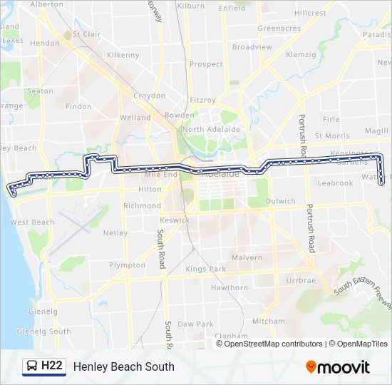 H22 Bus Line Map
