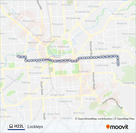 H22L Bus Line Map