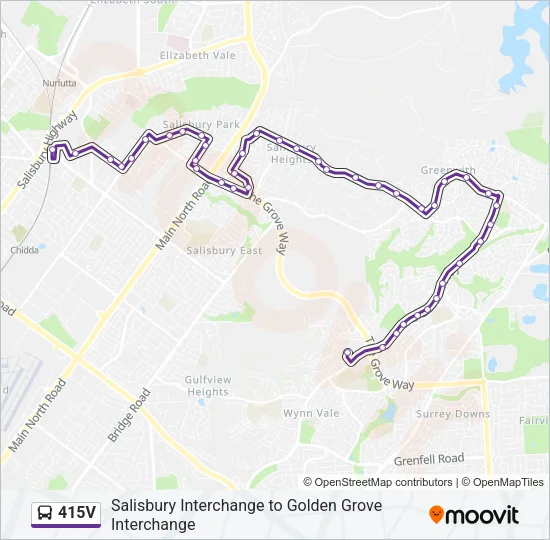 415V Bus Line Map