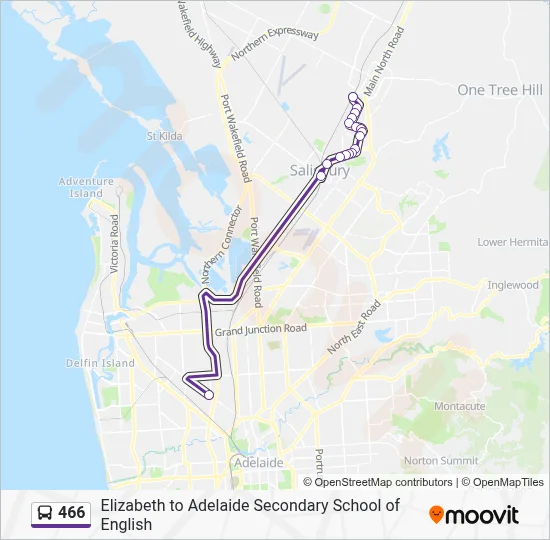 466 Route: Schedules, Stops & Maps - Elizabeth (School Bus) (Updated)