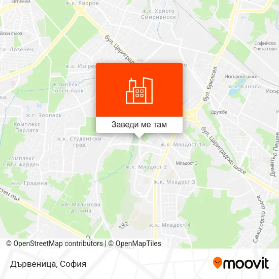 Дървеница карта