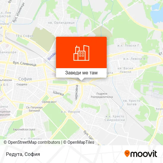 Редута карта