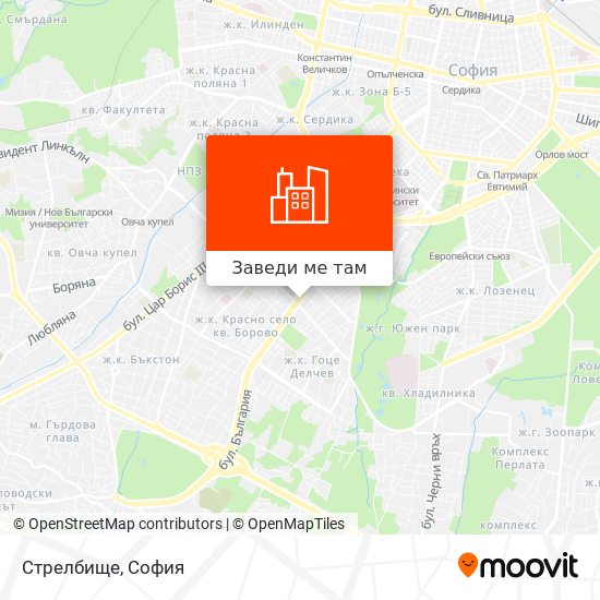 Стрелбище карта