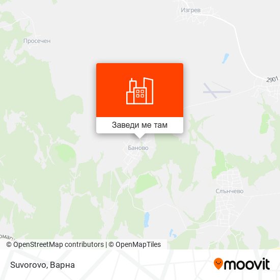 Suvorovo карта