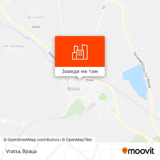 Vratsa карта