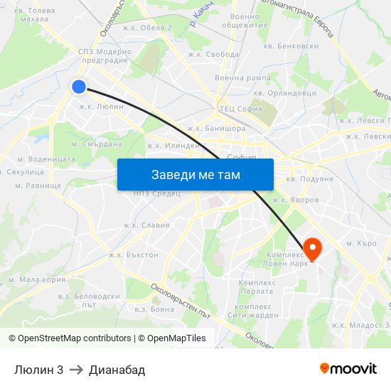 Люлин 3 to Дианабад map