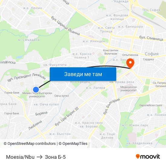 Moesia/Nbu to Зона Б-5 map
