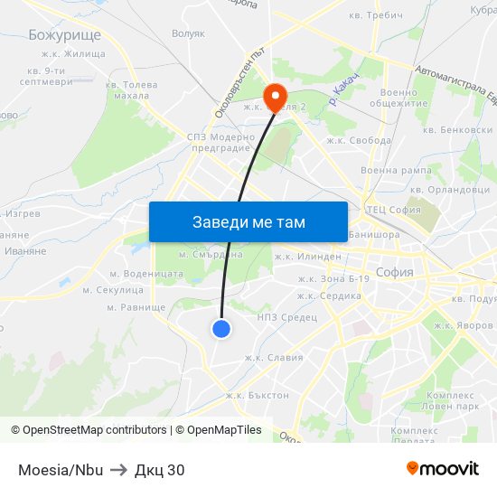Moesia/Nbu to Дкц 30 map