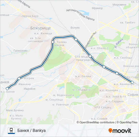 КПВ 13206  Line Map