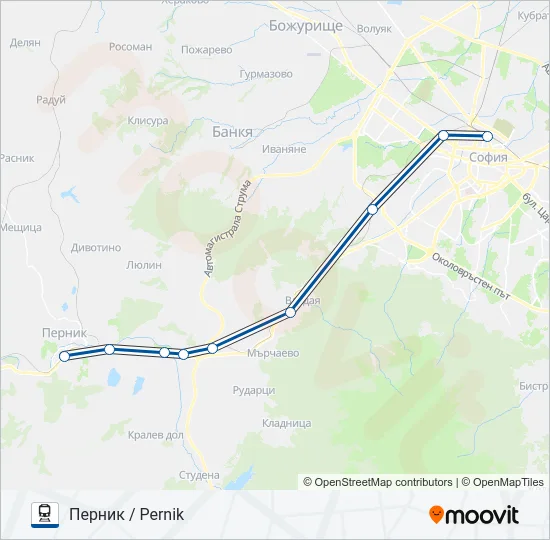 КПВ 50207  Line Map