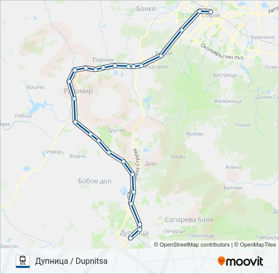 КПВ 50231  Line Map