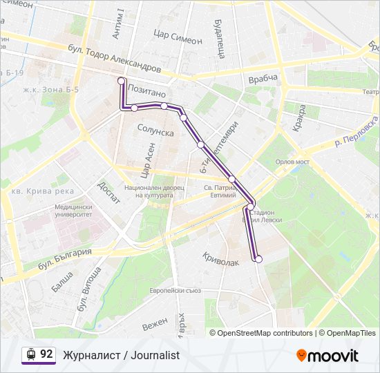 92 Light Rail Line Map