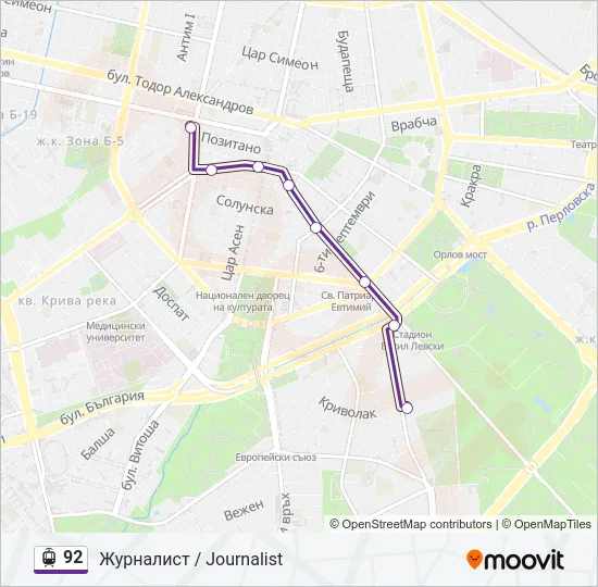 92 Light Rail Line Map