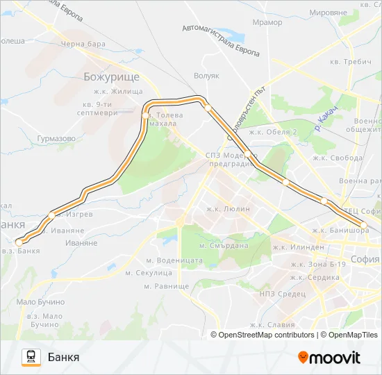 КПВ 13208  Line Map