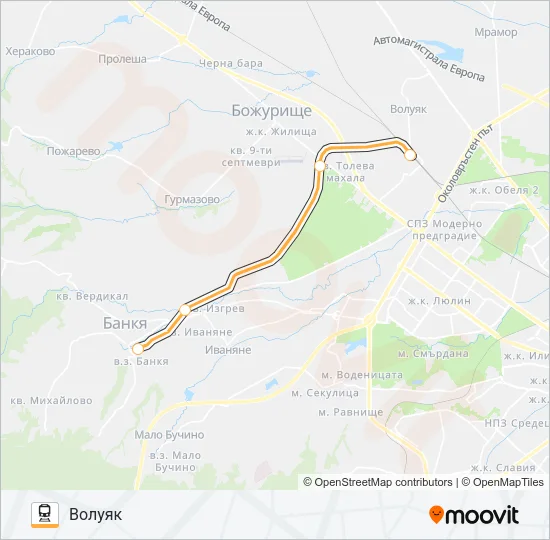 КПВ 13211  Line Map