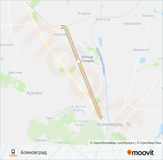 КПВ 19225  Line Map
