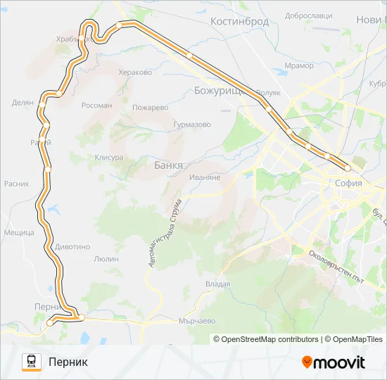 КПВ 60203  Line Map