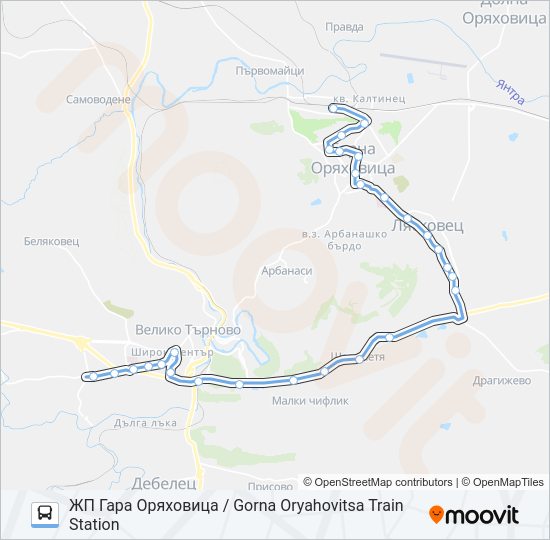 МАРШРУТКА Bus Line Map