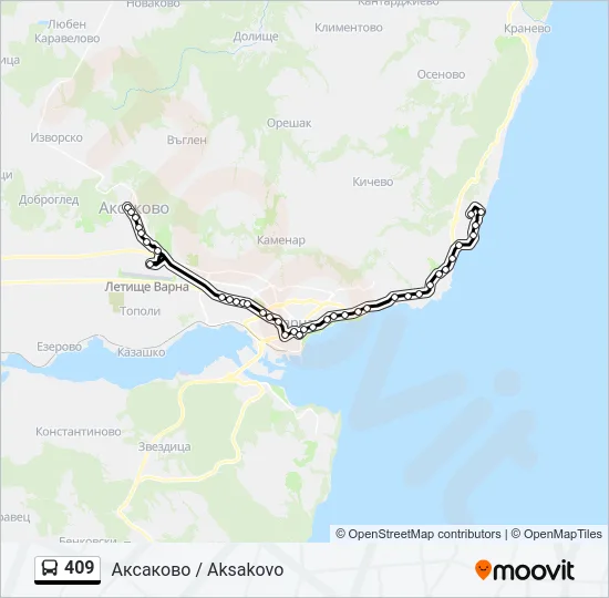 409  Line Map