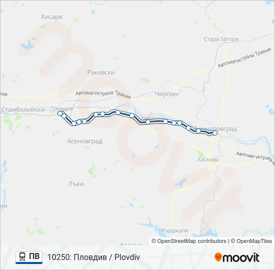 ПВ  Line Map