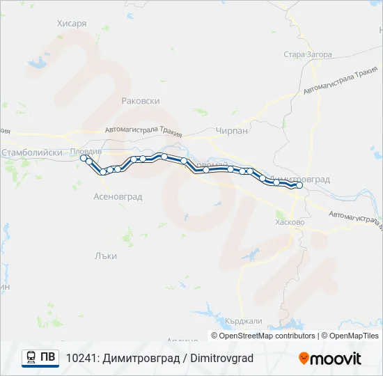 ПВ  Line Map