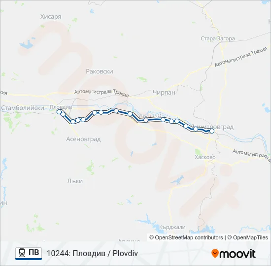 ПВ  Line Map