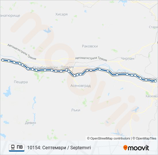 ПВ  Line Map