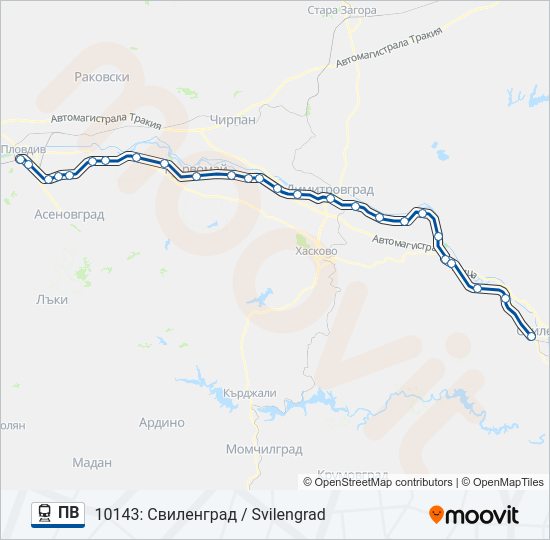 ПВ  Line Map