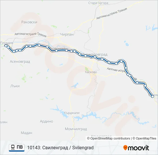 ПВ  Line Map