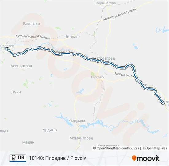 ПВ  Line Map