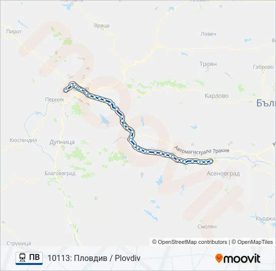 ПВ  Line Map