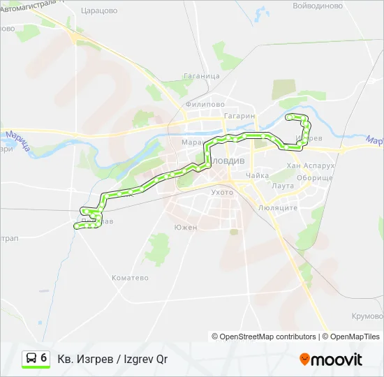  6: карта маршрута