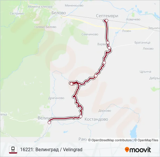 КЛЕПТУЗА  Line Map