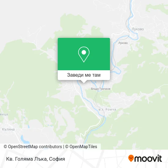 Кв. Голяма Лъка карта