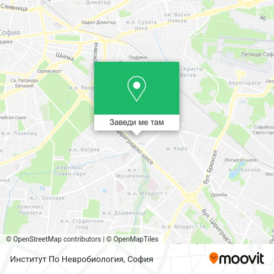 Институт По Невробиология карта