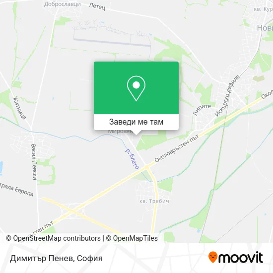 Димитър Пенев карта