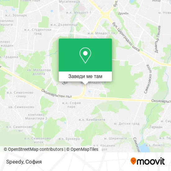 Speedy карта
