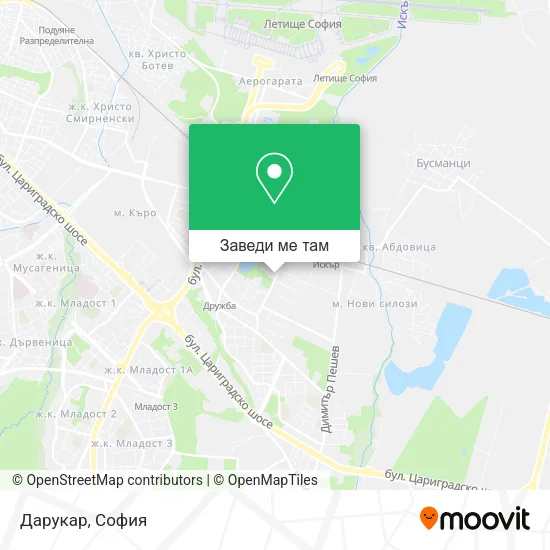 Дарукар карта