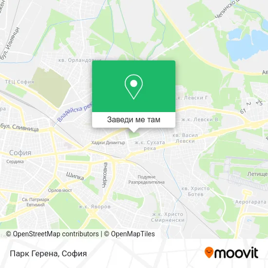 Парк Герена карта