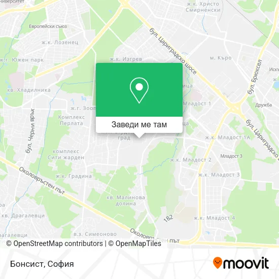 Бонсист карта