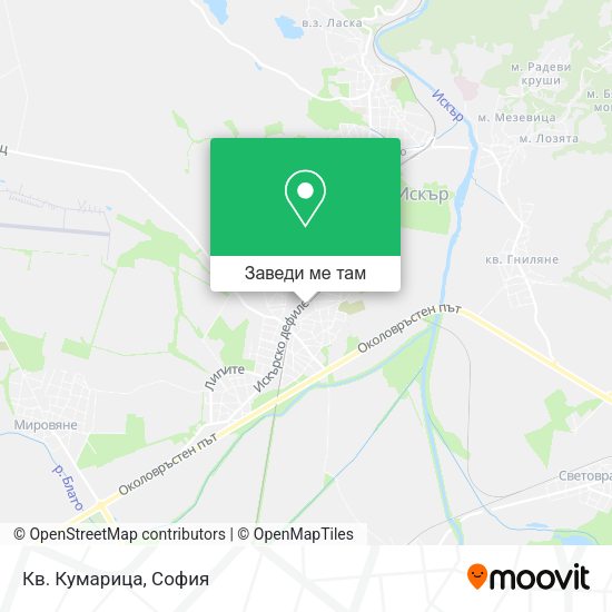 Кв. Кумарица карта