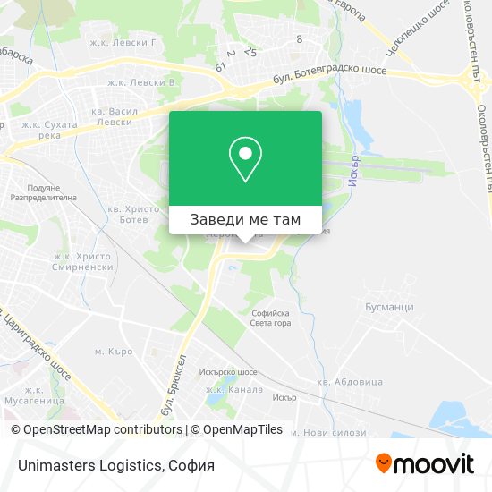 Unimasters Logistics карта