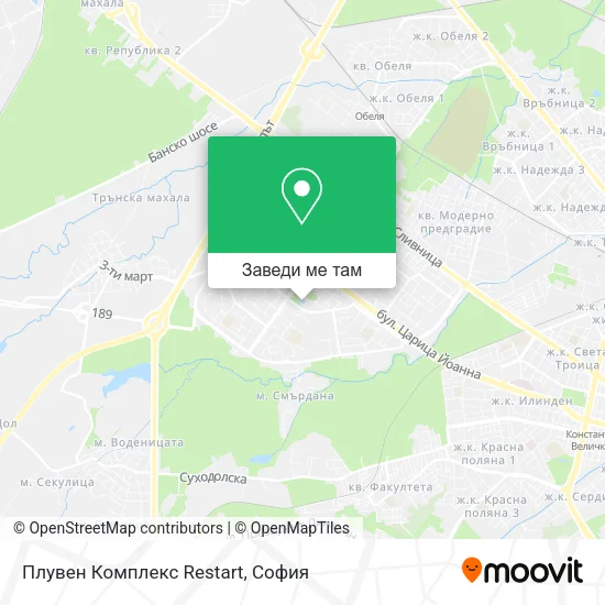 Плувен Комплекс Restart карта