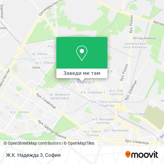 Ж.К. Надежда 3 карта