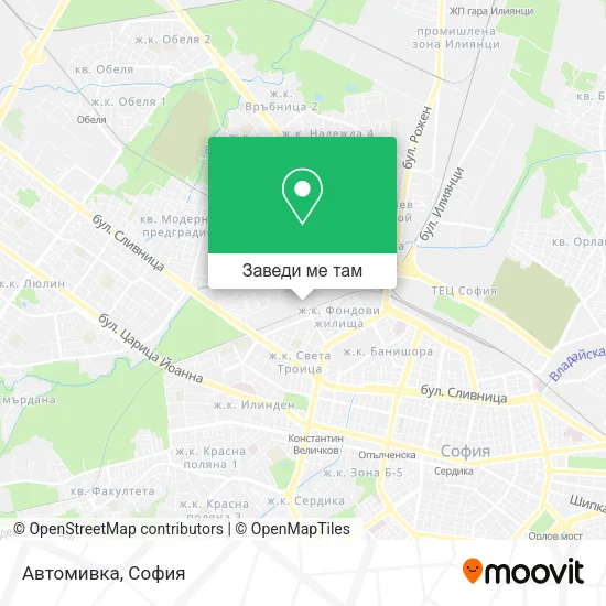 Автомивка карта