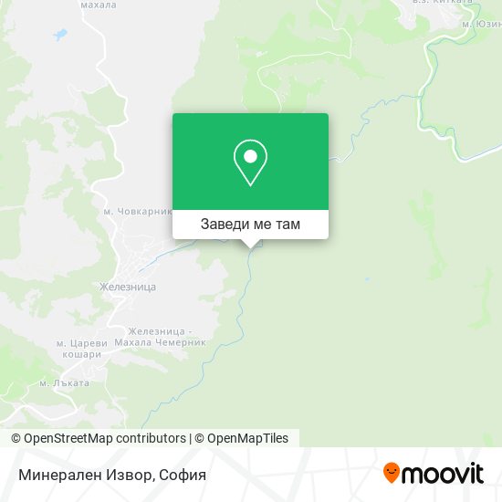 Минерален Извор карта