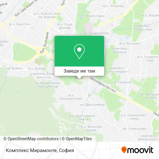 Комплекс Мирамонте карта