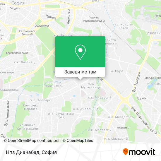 Нпз Дианабад карта